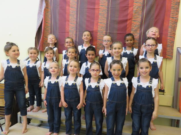 Groupe des 4-6 ans Gala 2018
