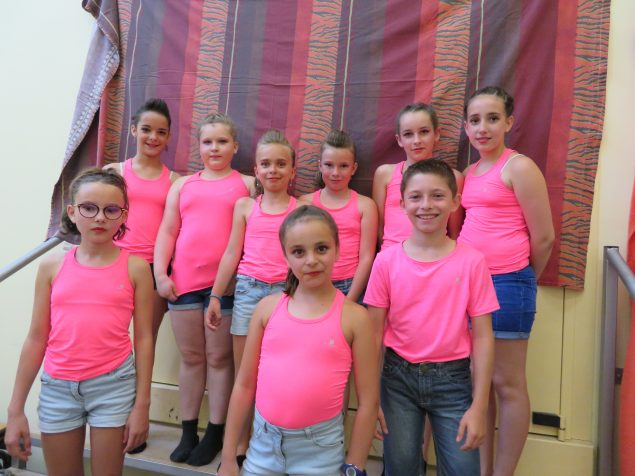 Groupe des 10-11 ans Gala 2018
